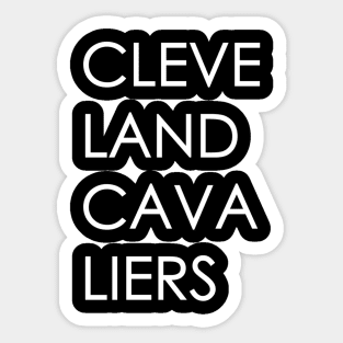 Cleveland Cavaliers in Style Sticker